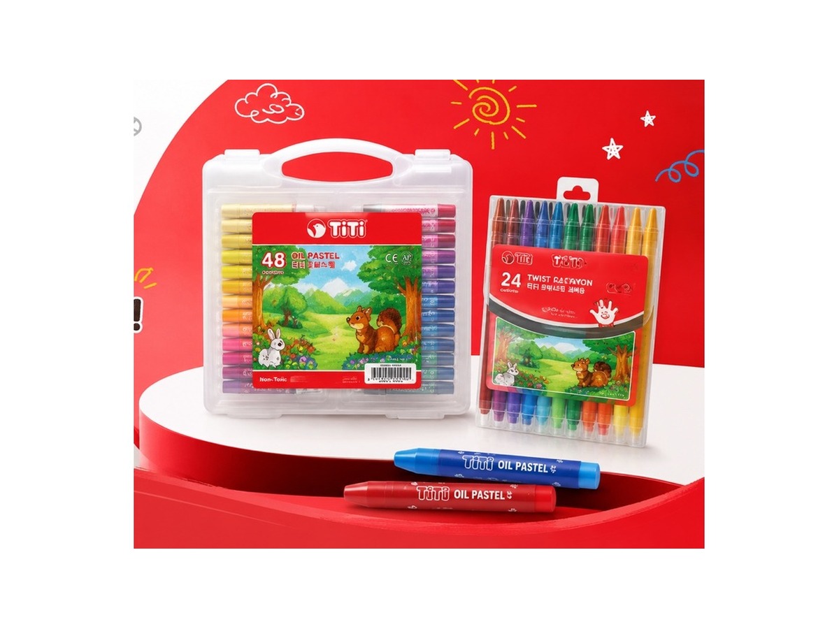 TiTi oil pastel and crayon products
